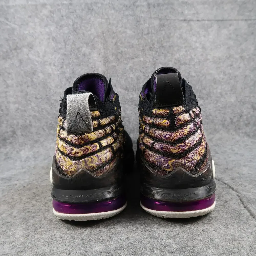 Nike Shoes Youth 7 Sneaker LeBron 17 Lakers GS Basketball Athletic Trainer Sport